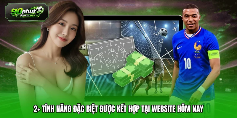 2+ Tính năng đặc biệt được kết hợp tại website hôm nay