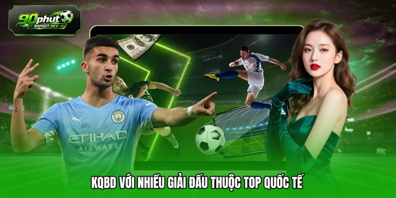 KQBD với nhiều giải đấu thuộc top quốc tế
